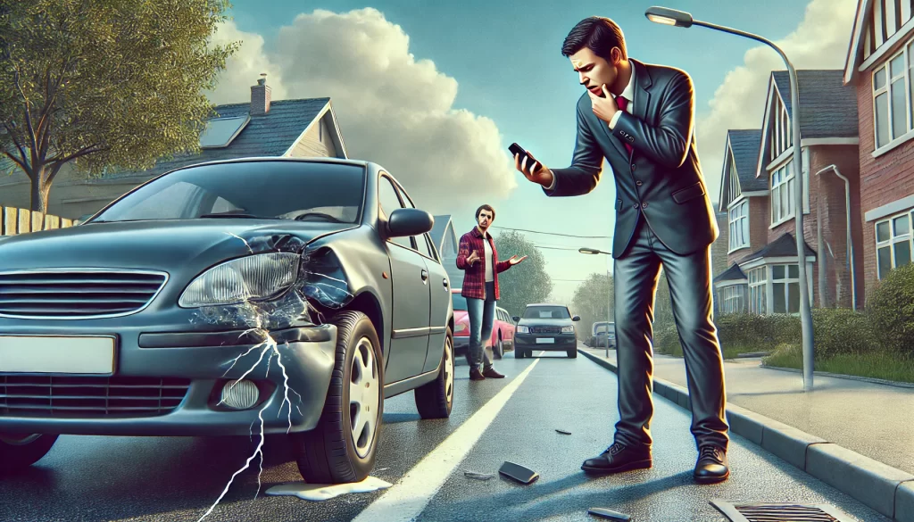 車をぶつけたことがある人の割合とは